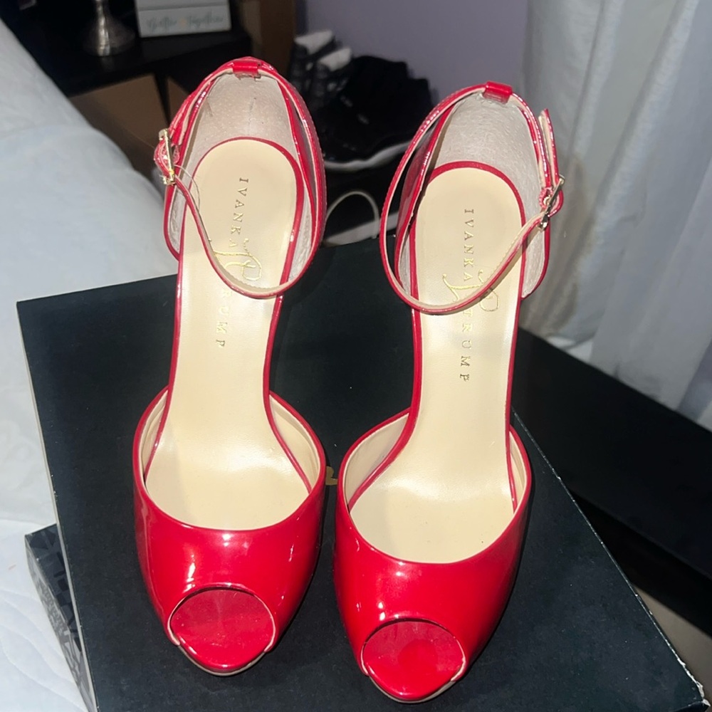 Beautiful Patent Leather Red Heels